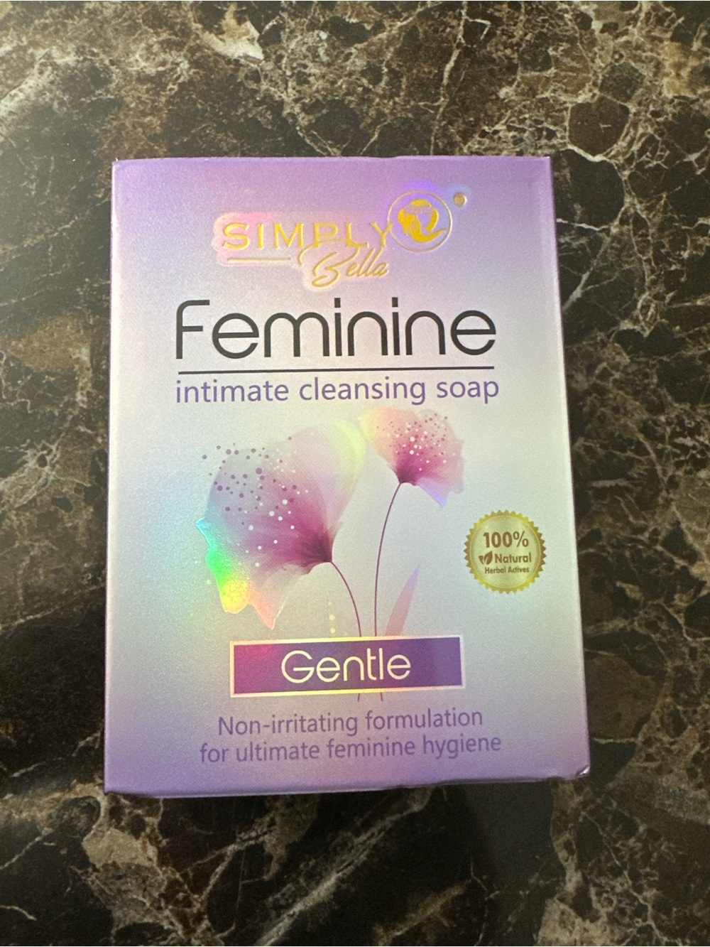 Simply Belle Feminine Intimate Cleansing Soap - Lavender Purple